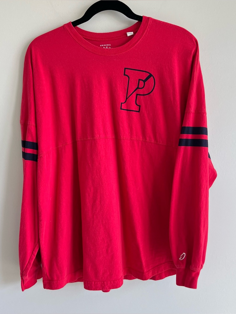 The League University of Pennsylvania UPenn red blue Ivy League shirt size large
